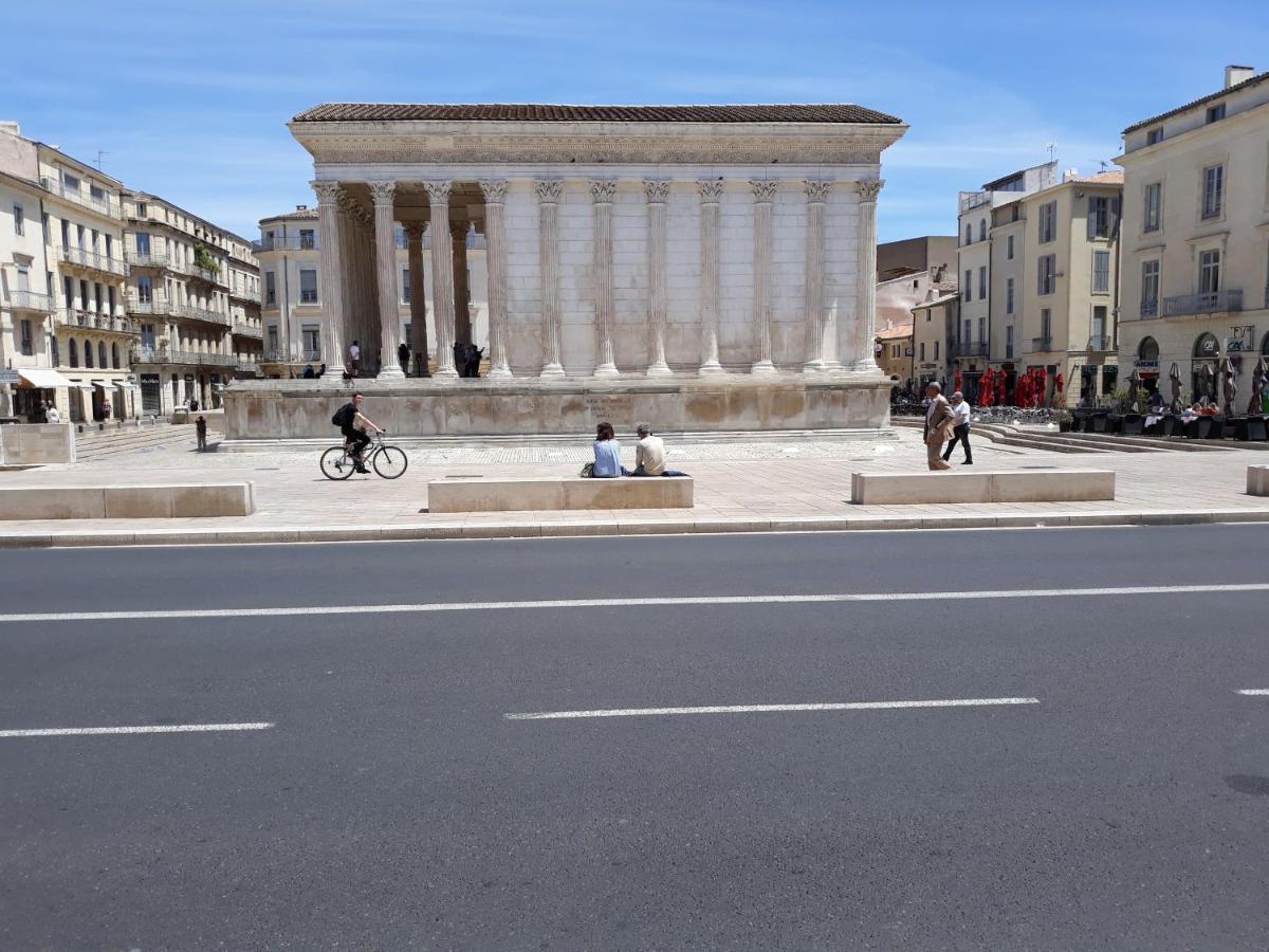 5 Minutes Des Arenes, Parking Gratuit, 6 Couchages Нім Екстер'єр фото